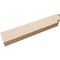 Ekena Millwork 2in. W x 6in. H x 28in. L Alpine Woodgrain TimberThane Rafter Tail, Primed Tan RFTUR02X06X28ALPRCPR - alternate 2